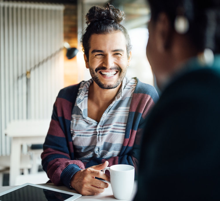 Chatting Over Coffee